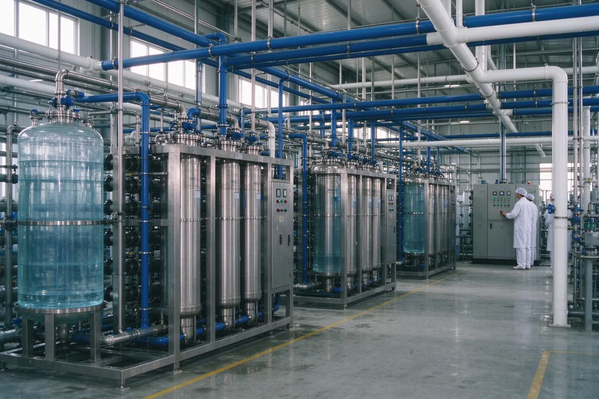 Drinking & Bottled Water Industries water treatment