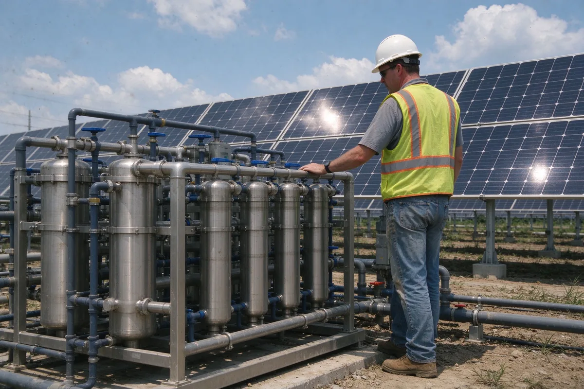 Solar Energy Industry water treatment